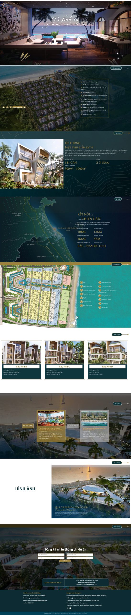 Theme wordpress ladingpape giới thiệu dự án bds 58